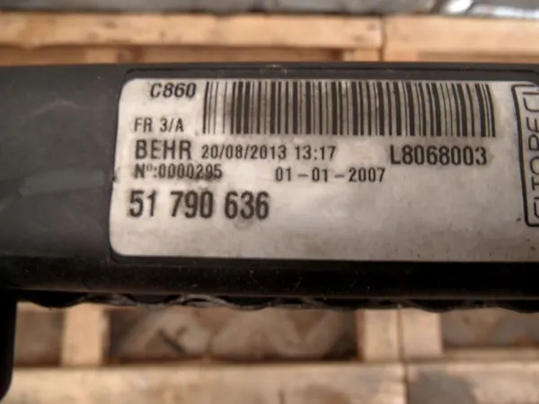 Radiador de agua FIAT QUBO 1.3 MULTI-JET 51790636 image 5