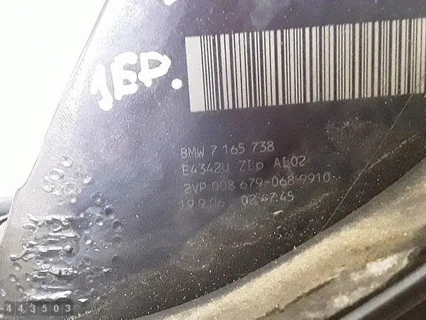 BMW 5 Series Luz Trasera Derecha 2007 Sedán 7165738 image 7