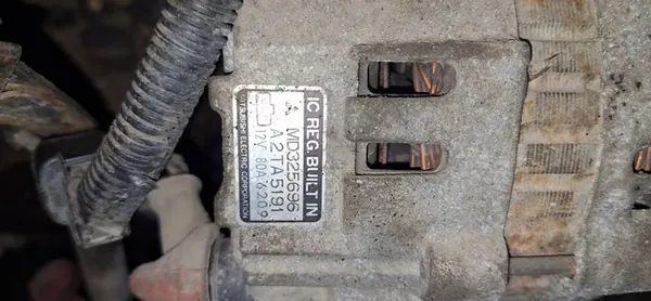 Alternador Mitsubishi Colt 1996 1.3L md325696 image 4