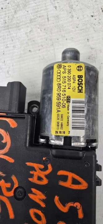Motor de techo solar Audi Q5 OEM 8R0959591A - Usado image 3