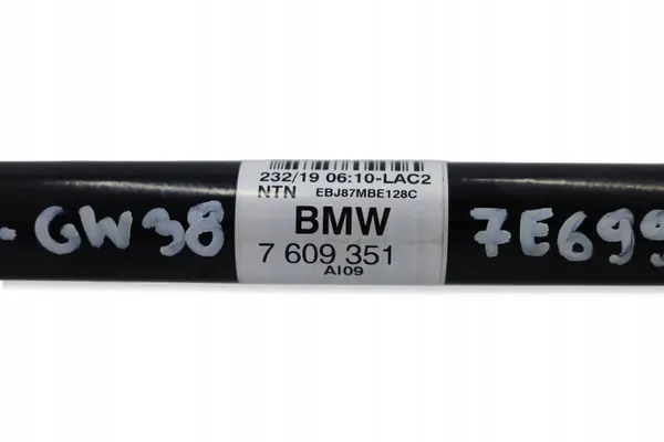 Bakaxel halvaxel OEM 7609351 för BMW F22/F23 image 4