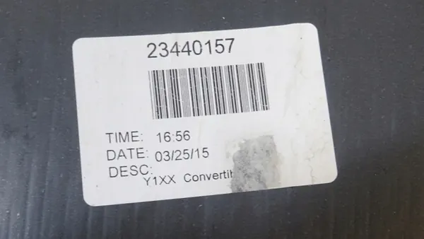Alfombra Pared Trasera OEM 23440157 para Corvette C7 Cabrio image 5