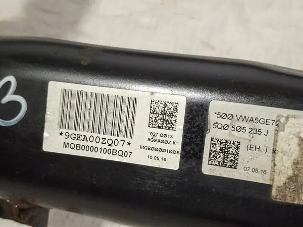 Volkswagen Tiguan 2017 Sottoscocca Posteriore 4x4 5Q0505235J image 9