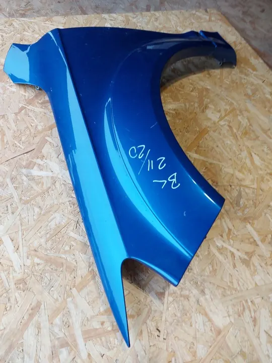 Parafango anteriore sinistro Audi Q7 V12 2009-2015 Blu OEM 4L0821101 image 2