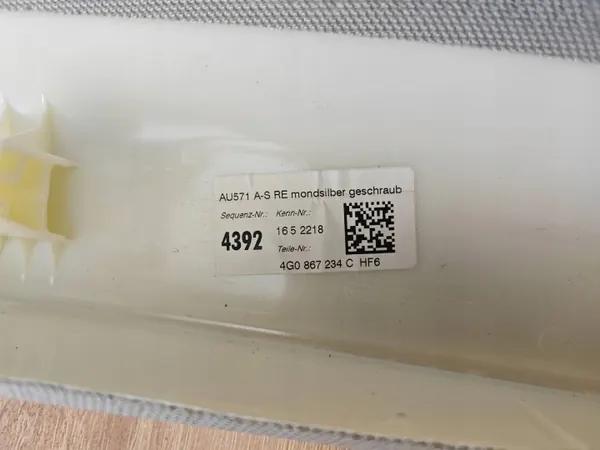 OEM 4G0867234C A-stolpskydd Höger Fram Audi A6 C7 image 7