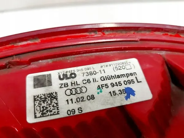 AUDI A6 C6 Sedán Luz Trasera Izquierda 4F5945095L image 4