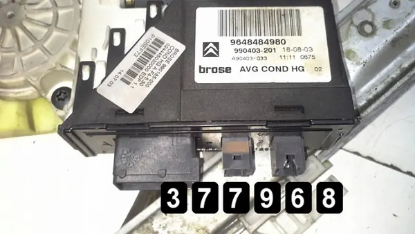 Régulateur de vitre Citroen C5 OEM AM-377968 Occasion image 6