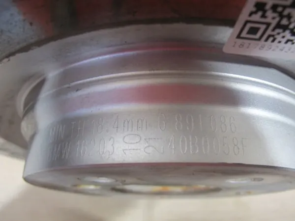 Gebruikte BMW remschijven & blokken OEM 6891086 image 3