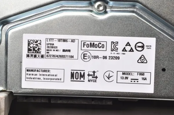 Amplificateur Audio FORD OEM L1TT-18T806-AD pour Puma MK2 image 4
