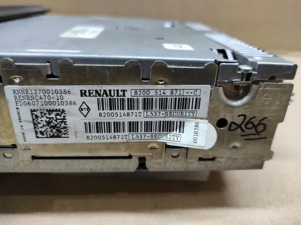 Rádio CD Carminat Renault OEM 8200514871 Usado image 7
