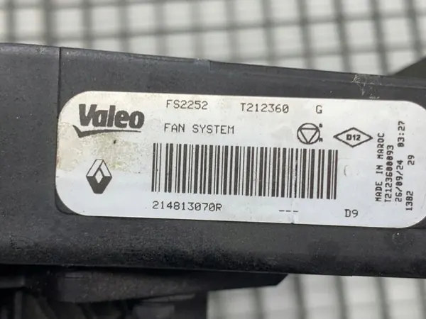 Ventilateur de radiateur OEM 214813070R Dacia Sandero III image 4