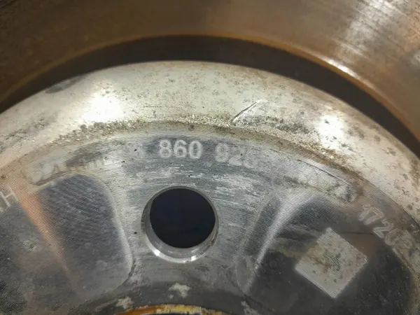 Discos de Freio Traseiros BMW X3 G01 LCI 345/24 6860925 image 5