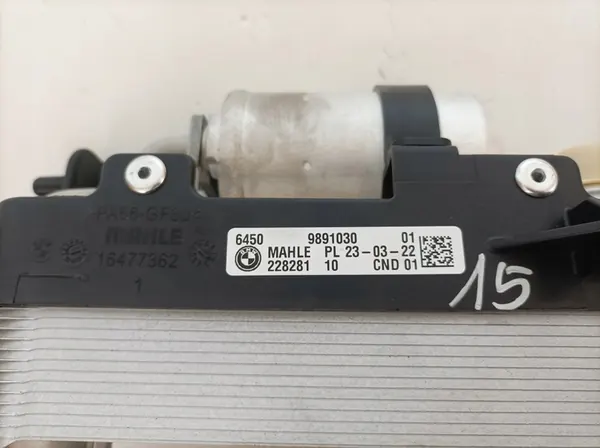 BMW G11 G14 G15 G16 G30 G31 G32 A/C Kondenseri 9891030 image 7