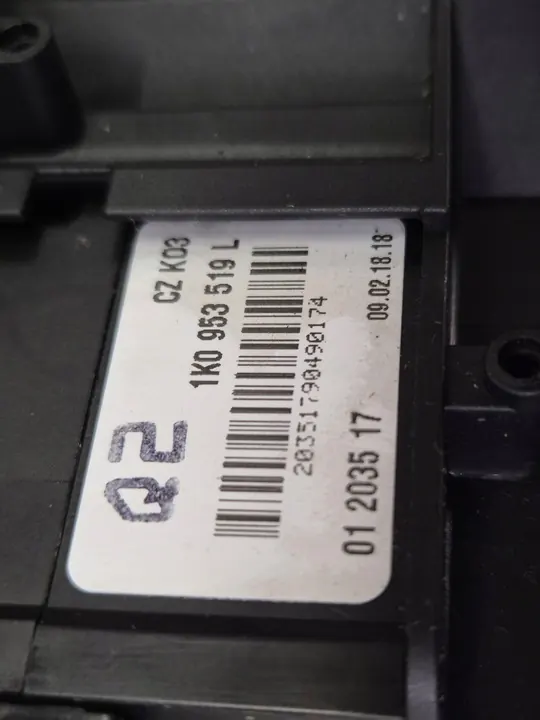 FIS Steuergerät VW Golf V Touran Caddy Altea image 6