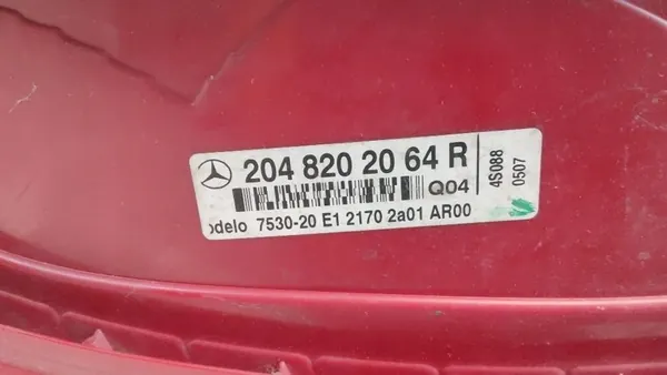 Mercedes-Benz C W204 2008 Rechter Achterlicht OEM image 6
