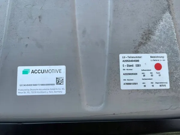 Mercedes Hybrid Tractiebatterij OEM A2053404500 image 6