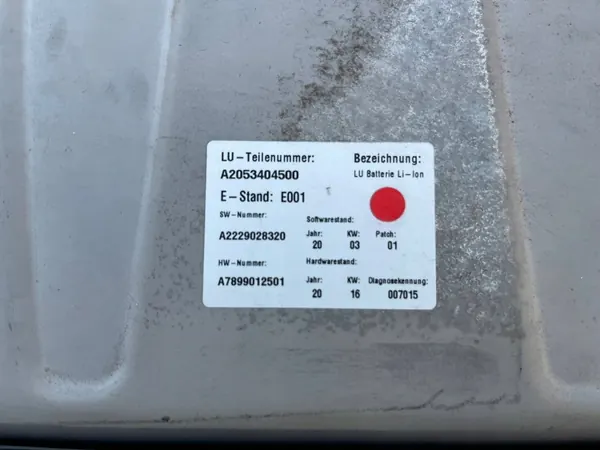 Mercedes Hybrid Tractiebatterij OEM A2053404500 image 7