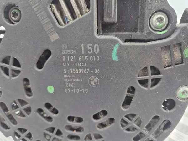 Vaihtovirtageneraattori BMW 5 E60 E61 7550967 image 5