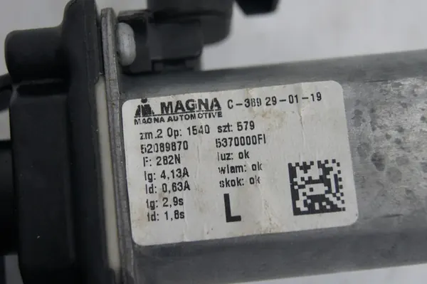 Mecanismo da janela dianteira direita + motor para Fiat 500 2007+ image 3