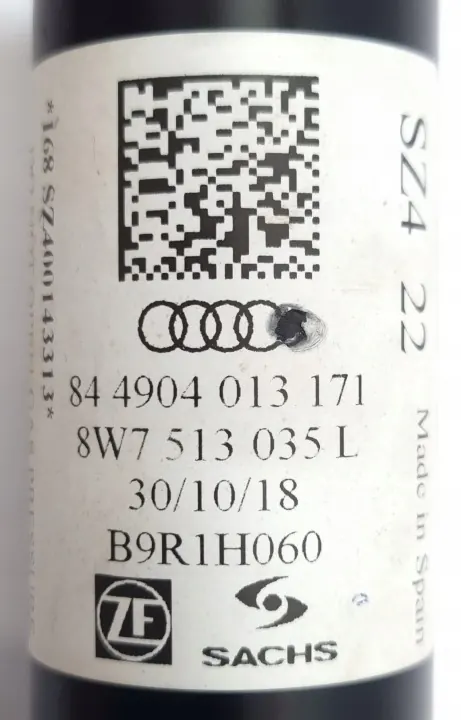 Bakre stötdämpare OEM 8W7513035L för Audi A5 image 8