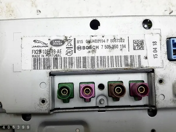 Écran d'affichage Jaguar XF 2015 fx2310e889ae image 7