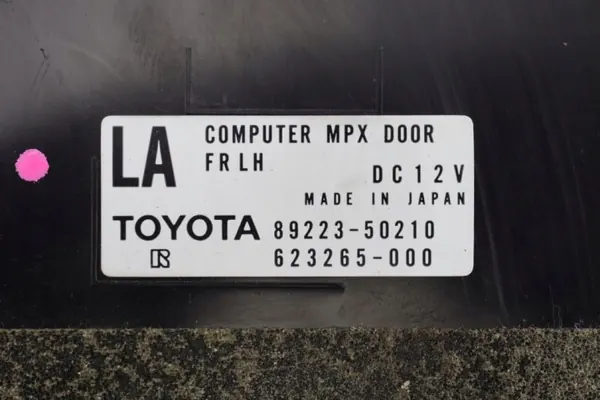Módulo de porta dianteira esquerda Lexus LS430 OEM 8922350210 image 3