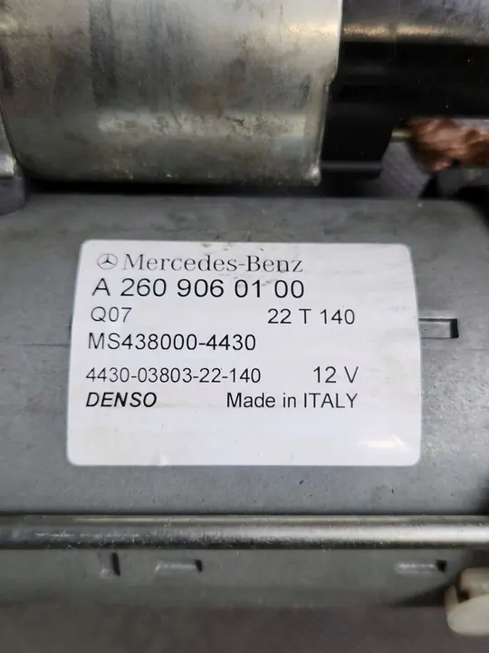 Arrancador Mercedes GLB x247 C118 W177 W247 A2609060100 image 2