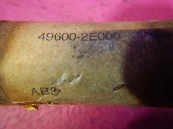 HYUNDAI TUCSON I 04-10 2.0 G4GC VÄNSTER BAKAXEL ABS 49600-2E000 image 3