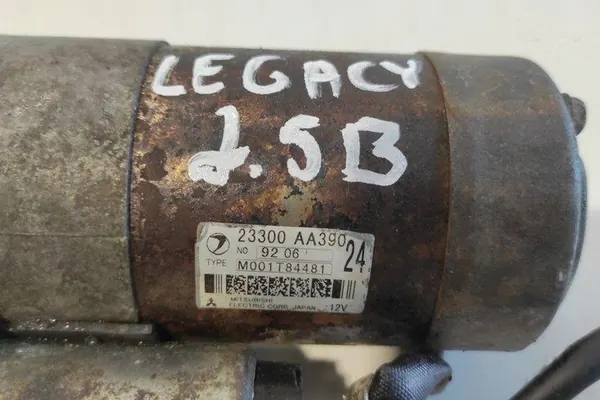 Arrancador SUBARU OUTBACK 2.5L gasolina 23300AA390 image 3