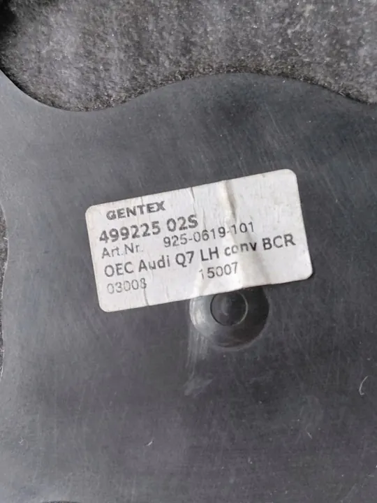 Audi Q7 I 4L 05-10 Linker Spiegel-Einsatz Photochrom OEM image 5