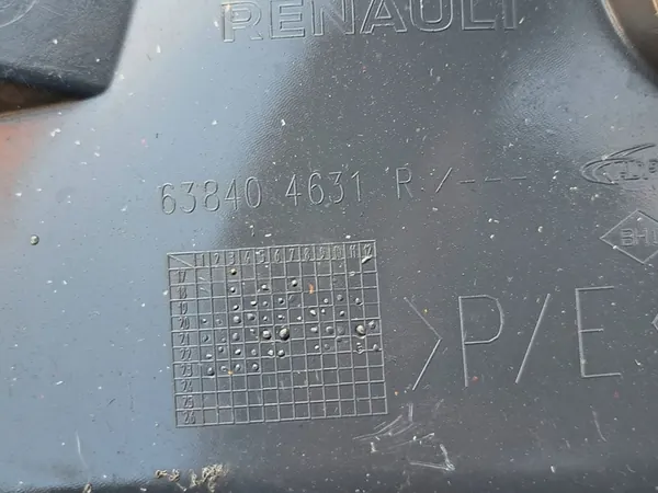 Renault Twingo III Front Right Wheel Arch 638404631R image 4