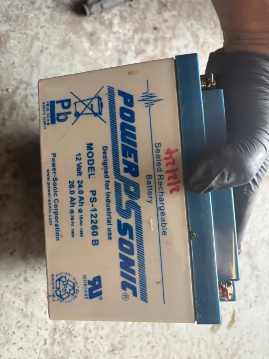 Power-Sonic PS-12260B 24Ah Batteri - Begagnad image 6