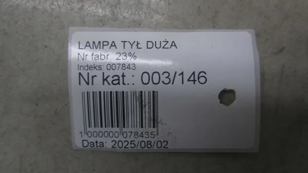 Lámpara trasera izquierda Renault Master II 8200171472 image 6