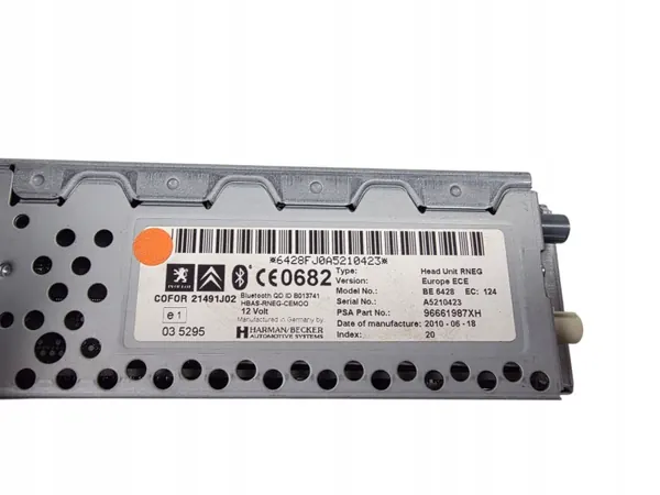 Lecteur Navigation OEM 96661987XH pour Peugeot 308 I T7 image 4