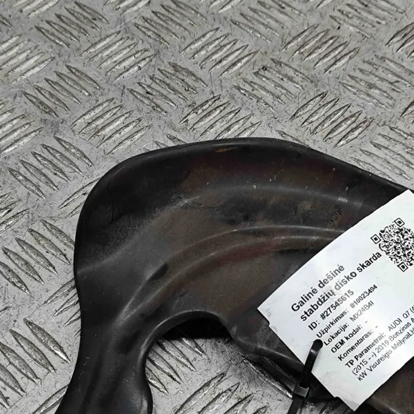 OEM 4M0615612 Jarrulevy suojus taka oikea puoli image 5