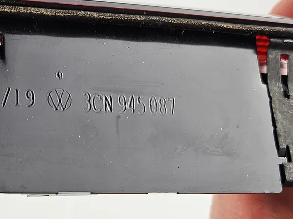 VW SEAT SKODA Kolmas Jarruvalo 3CN945087 OEM image 5