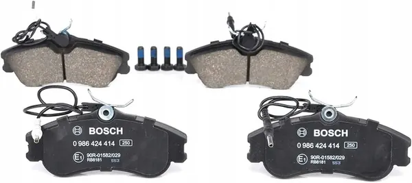 BOSCH PASTILLAS DE FRENO CITROEN DELANTERAS BERLINGO XSAR image 4