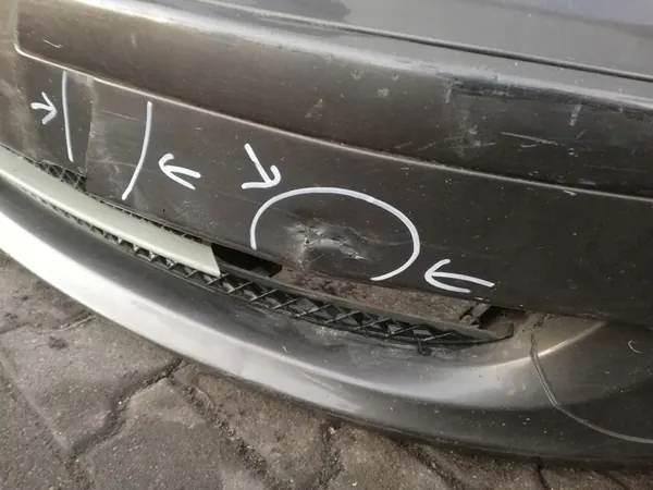 BMW 1 E81/82/87/88 07+ Paraurti anteriore OEM image 3