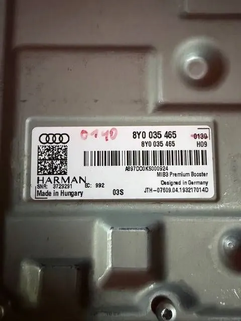 Audi Bang & Olufsen Audio-förstärkare OEM 8Y0035465 image 7