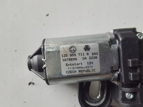 Heckwischermotor SKODA OCTAVIA 2 II LIFT 08-12 1Z5955711B image 3