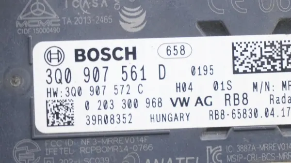 Radarsensor OEM 3Q0907561D för Skoda Superb III image 3