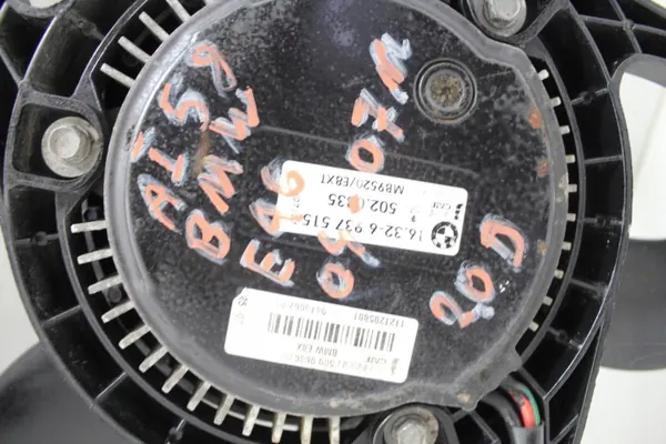 Ventilateur de refroidissement BMW OEM 365577461 E90 2.0D image 6