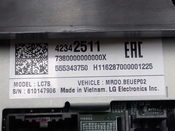 Radio Navigation OEM 42342511 42481572 pour Opel Astra K image 4
