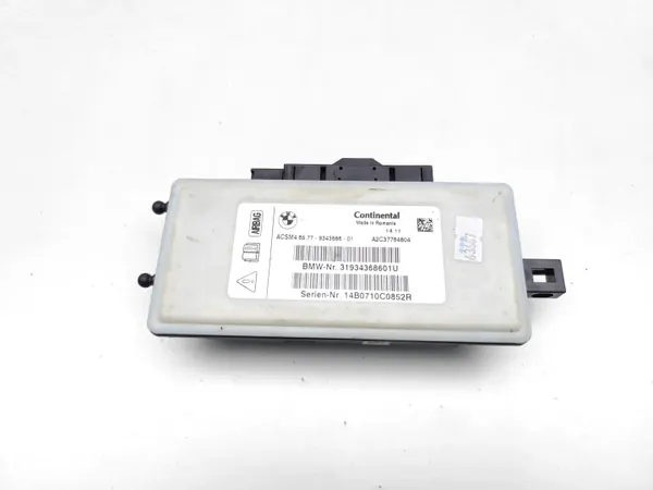 Module Airbag BMW OEM 9343686 pour X3 20d xDrive image 6