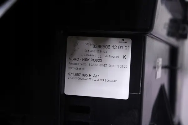 Porsche Panamera 971 Passagerarhylla OEM 971857095H image 3