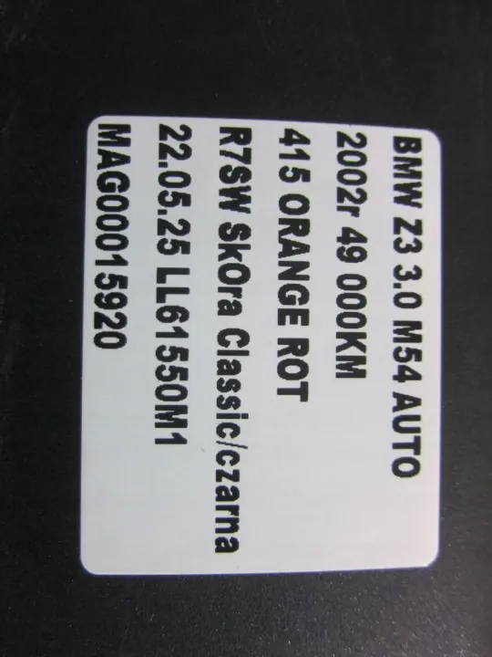 Filtro de ar OEM 16131184608 BMW Z3 E36 Cabrio image 10