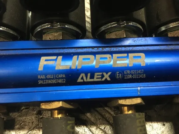 Rampe de gaz GPL OEM LISTWA GAZU LPG FLIPPER image 3