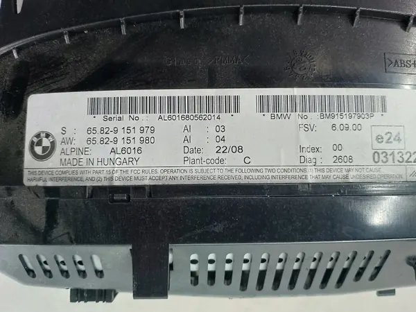 BMW E91 Display OEM 9151979 9151980 - Gebraucht image 6