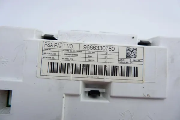 OEM 9666330780 Nopeusmittari Citroen C5 III 2008-2009 image 6