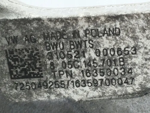 Turboaggregat Seat Leon IV 2021 OEM 05C145701B image 3